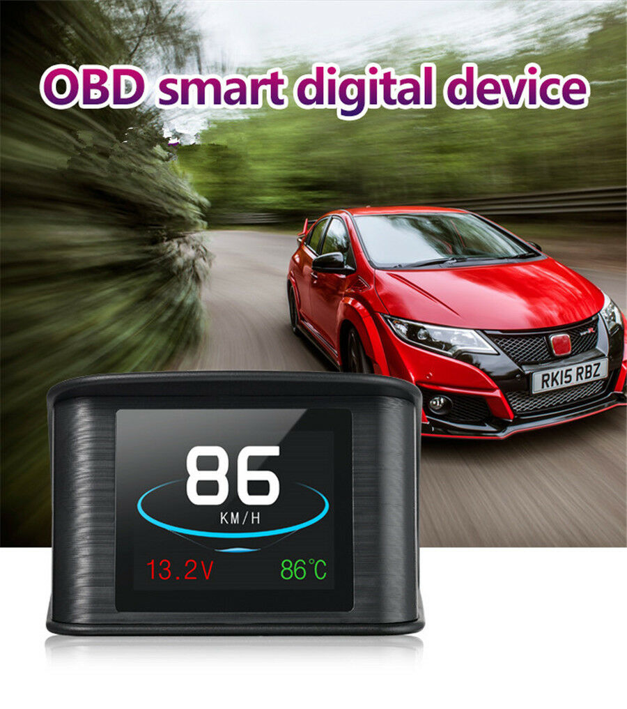 Automobile On-board Computer Digital OBDII Driving Computer Display Speedometer