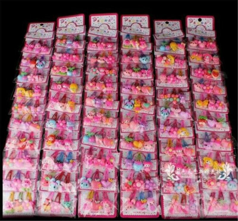 20*Wholesale Mix Styles Assorted Baby Girls Kids HairPin Hair Clips Jewelry NEW