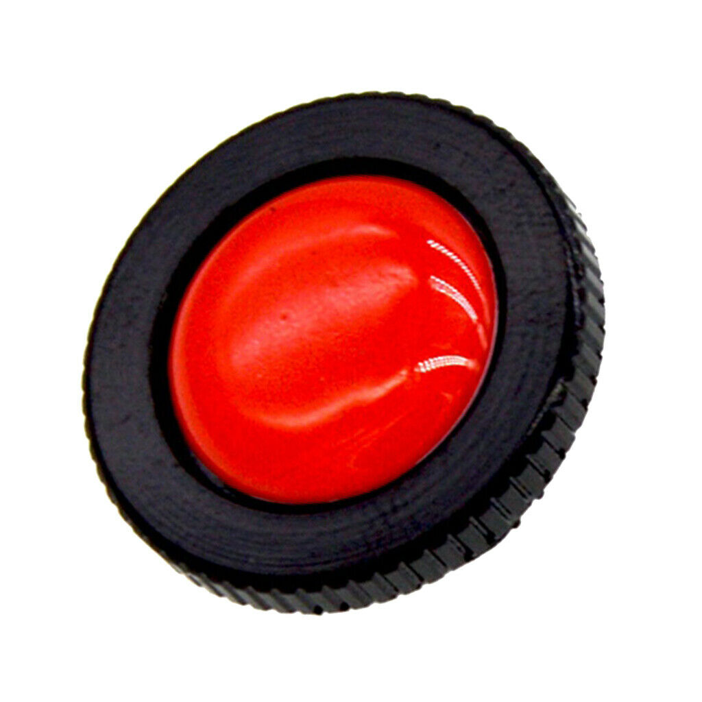 Round Quick Release Plate Metal for Manfrotto Compact Action Tripods - Red