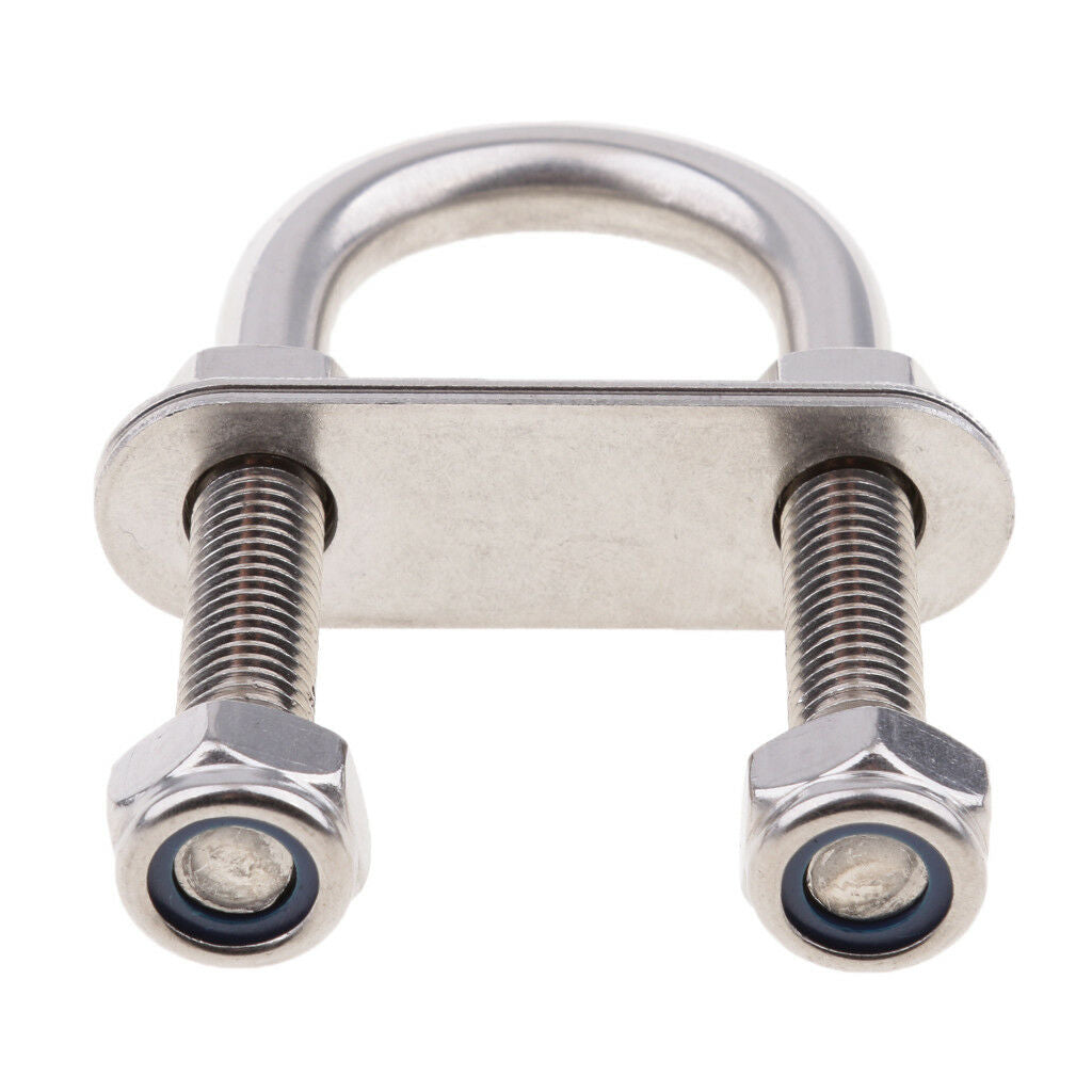 Boat Marine Tool Marine-Grade Stainless Steel U Bolt M10 x 50 x 90 x 43mm
