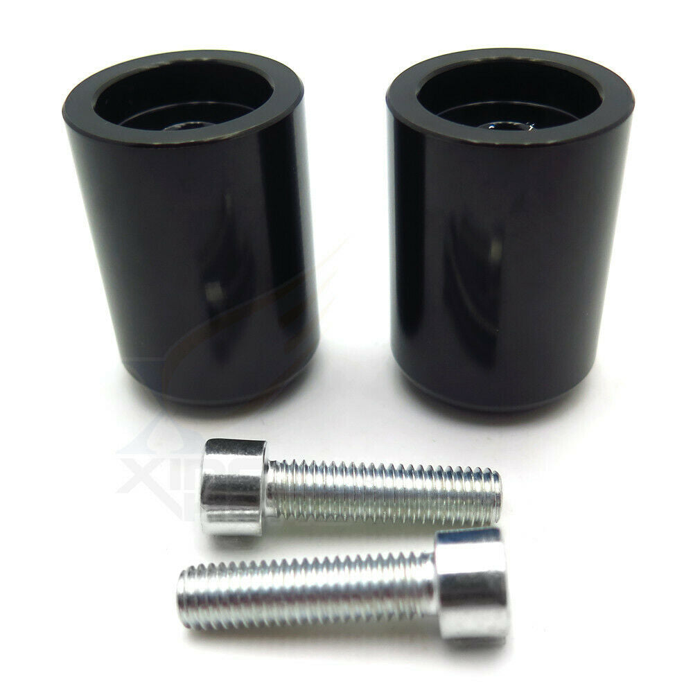 BLACK Handlebar Bar End Slider Kit For Kawasaki 2006-07 Ninja ZX-10R ZX10R