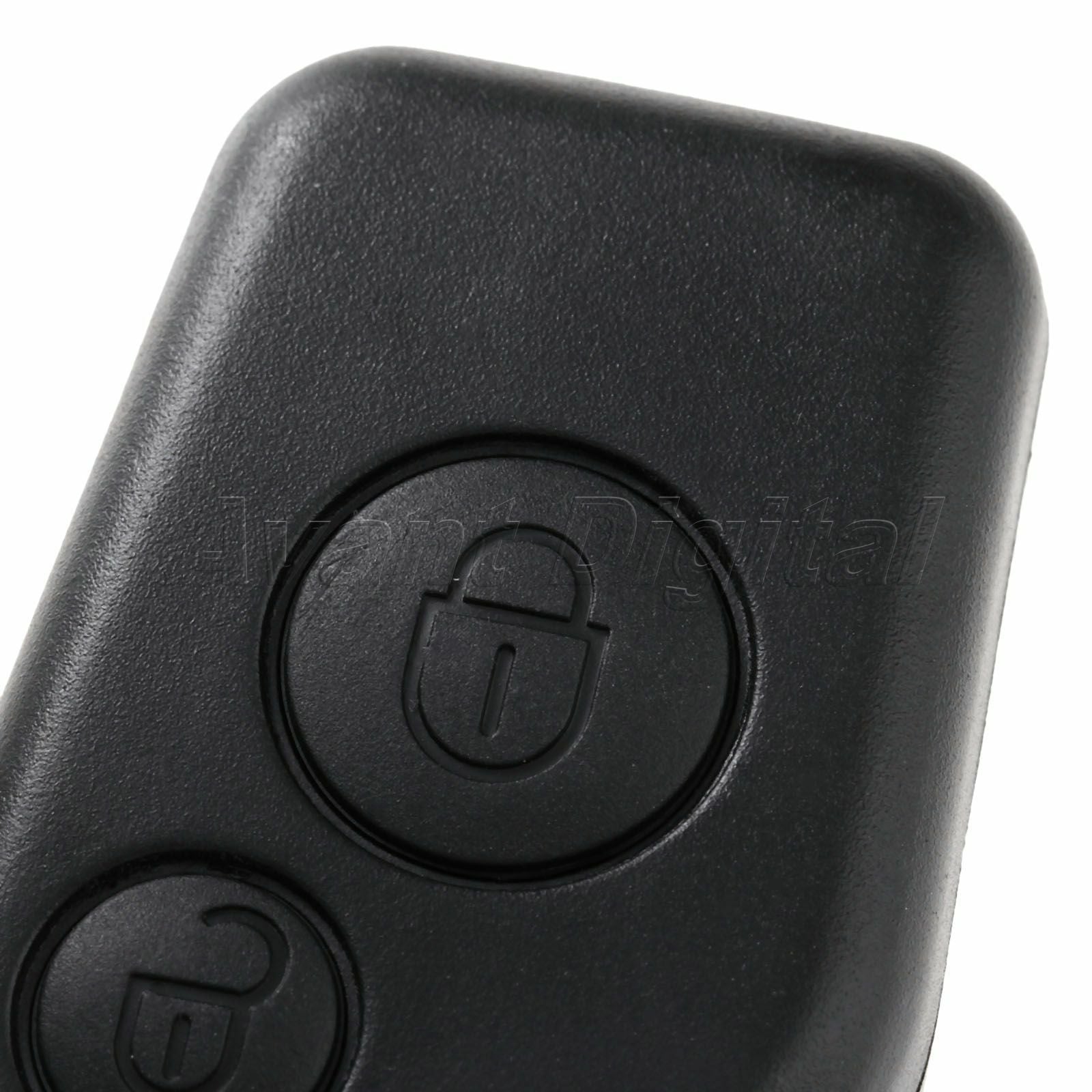 Remote Car Key Case Shell 2 Buttons for Peugeot 306 307 406 Keyless Entry Lock