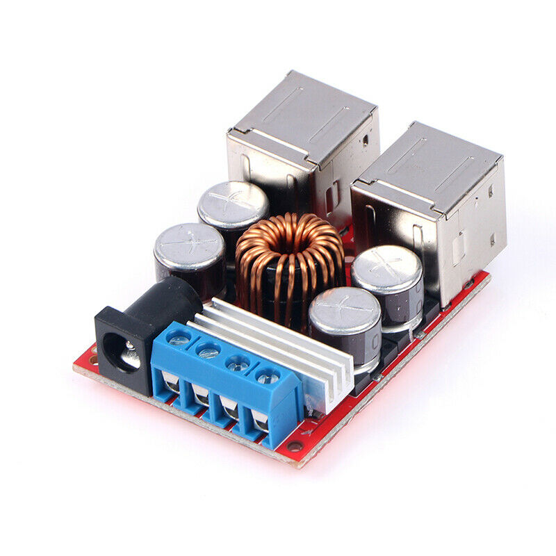8V-35V to 5V 8A Power Supply Depressurization Module 4 port USB Output Charg TL