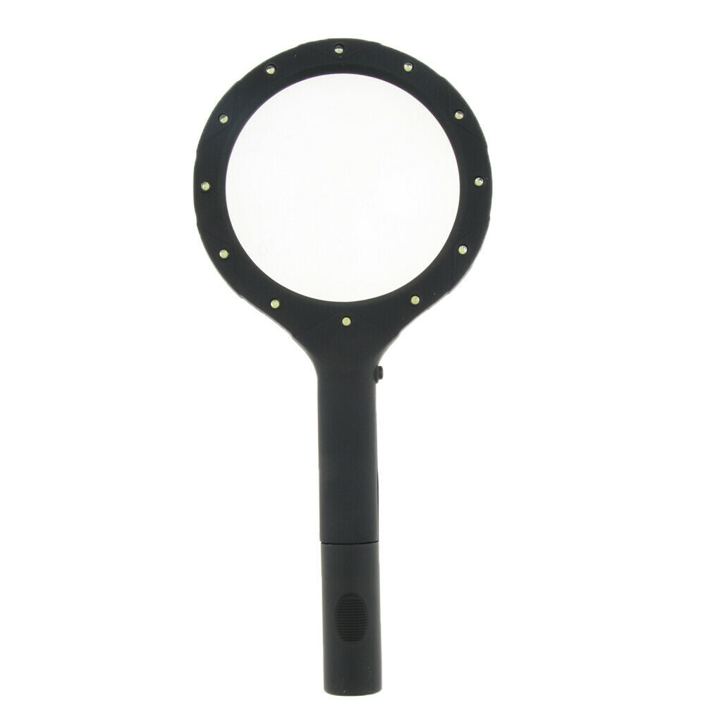 Handheld Magnifier Magnifying Glasses Loupe For Reading Jewelry 3X