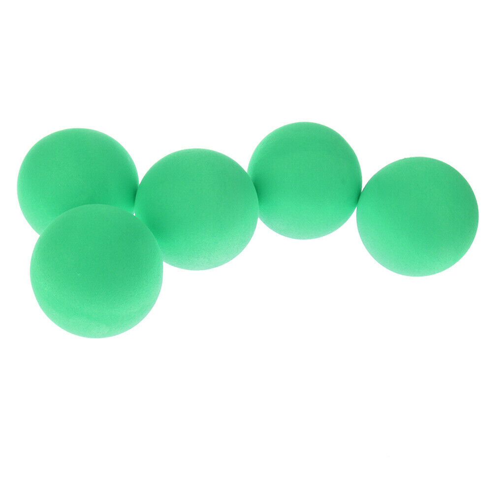 2.5'' EVA Ball Bouncy Balls Soft Foam Balls Pet Kid Toys Pack of 5 Green