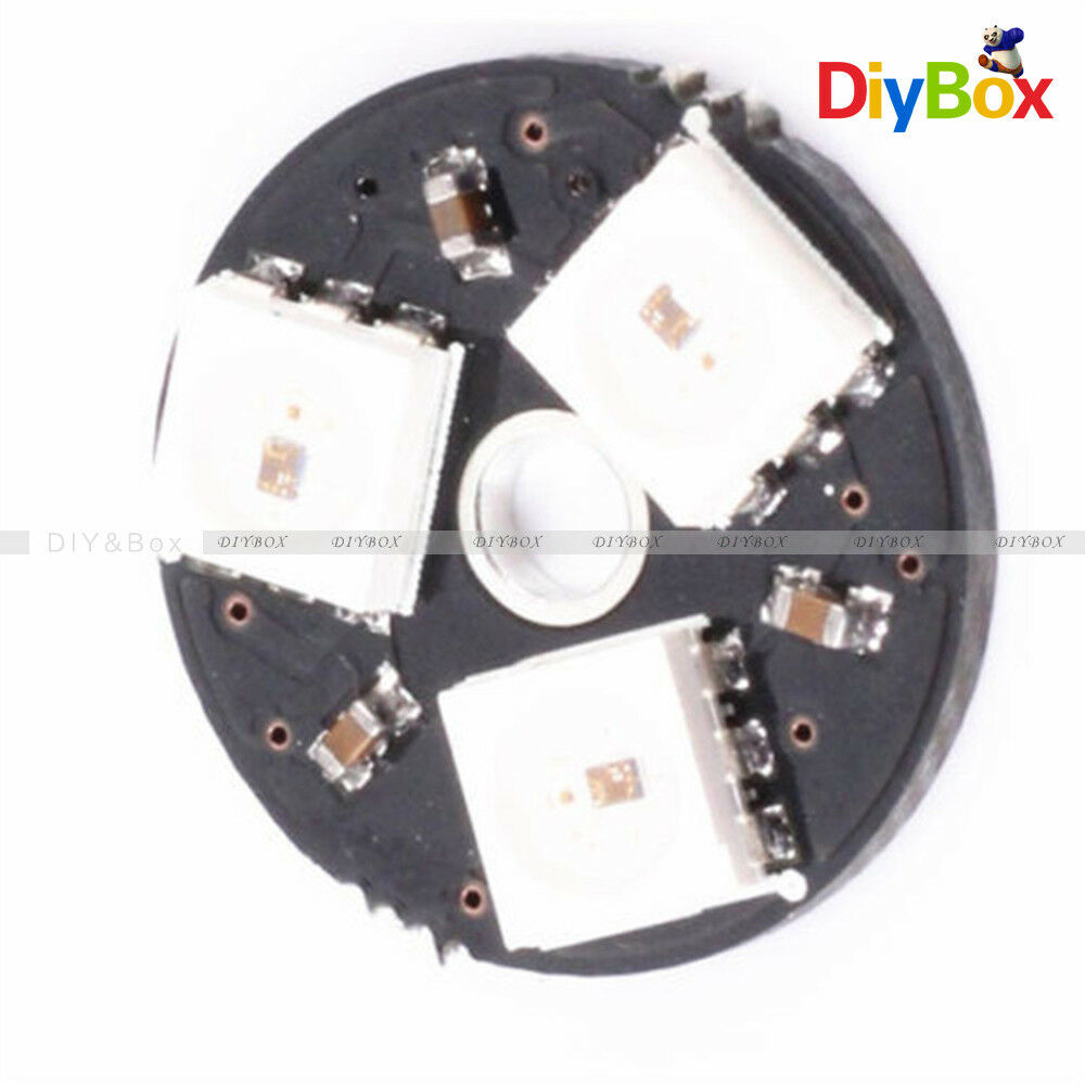 1PC WS2812 3Bit 5V 5050 RGB LED Lamp Panel Board Round Precise for Arduino