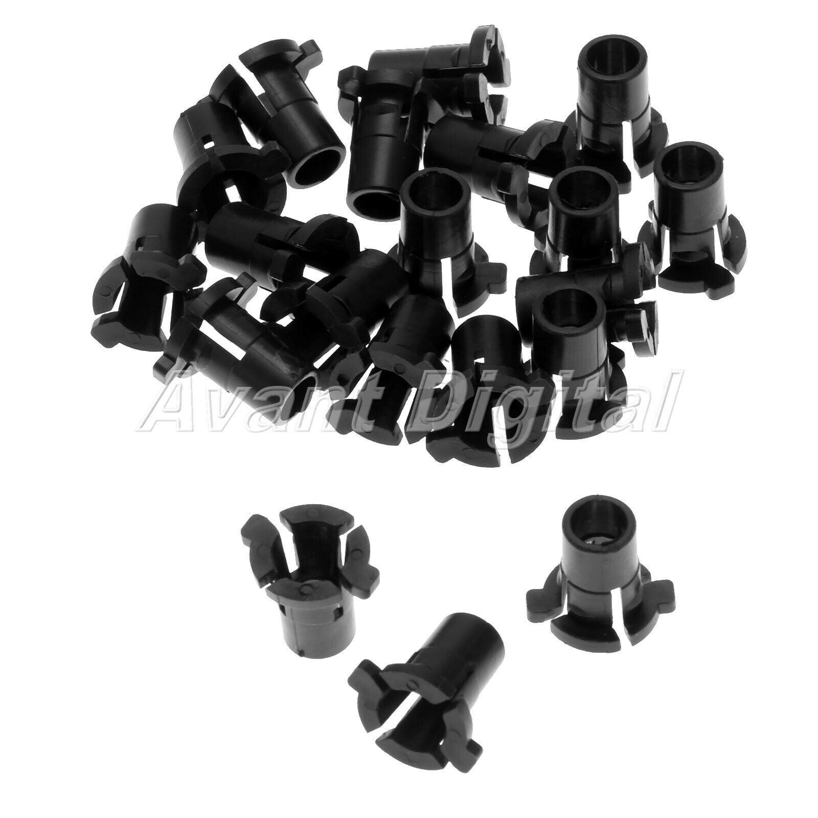 20Pcs Clip Fastener Bumper Rivets Fender Fit for E30 3 E32 7 E34 5 Series