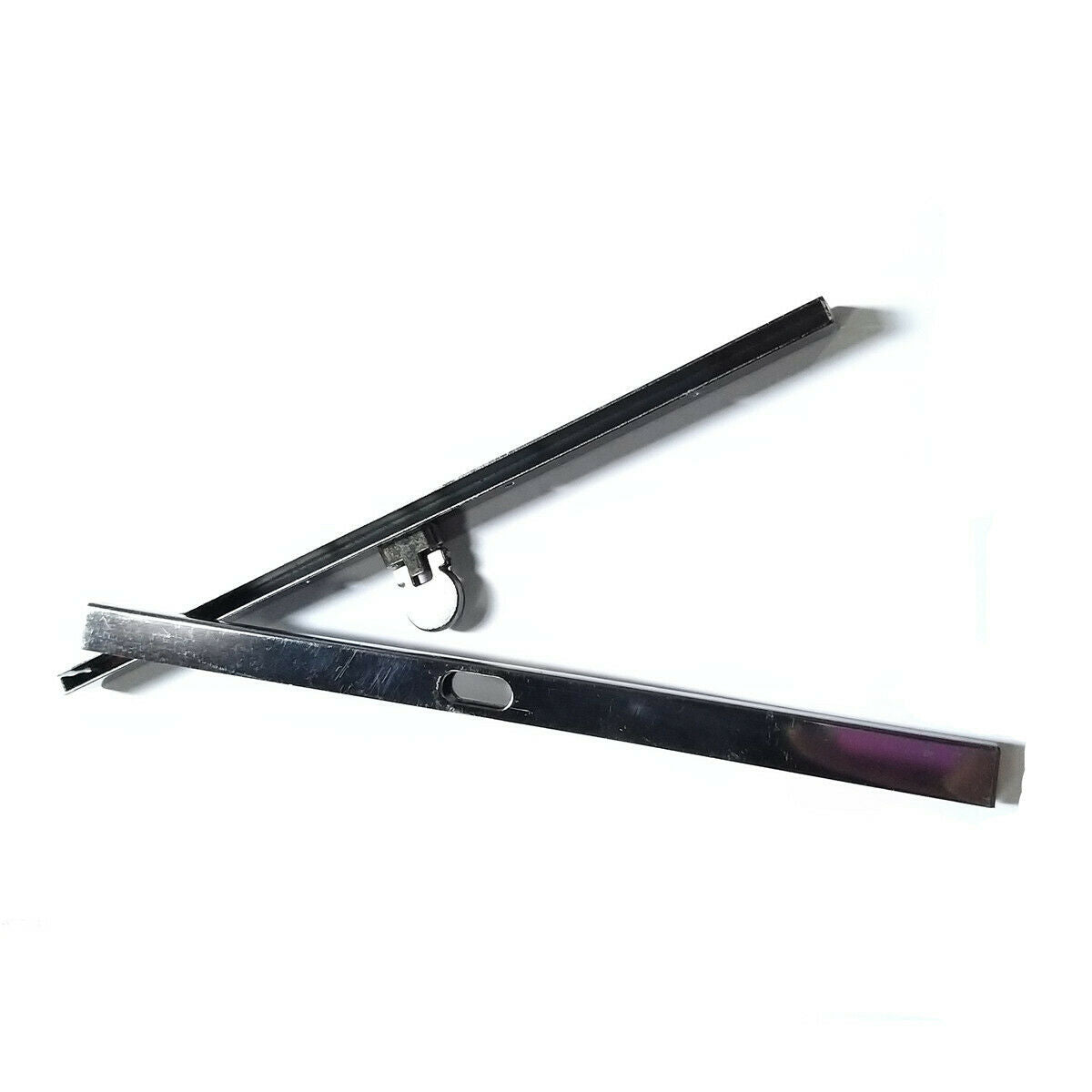 19cm Purse Wallet Frame Bar Edge Strip Clasp Metal Openable Edge Replacement Pip