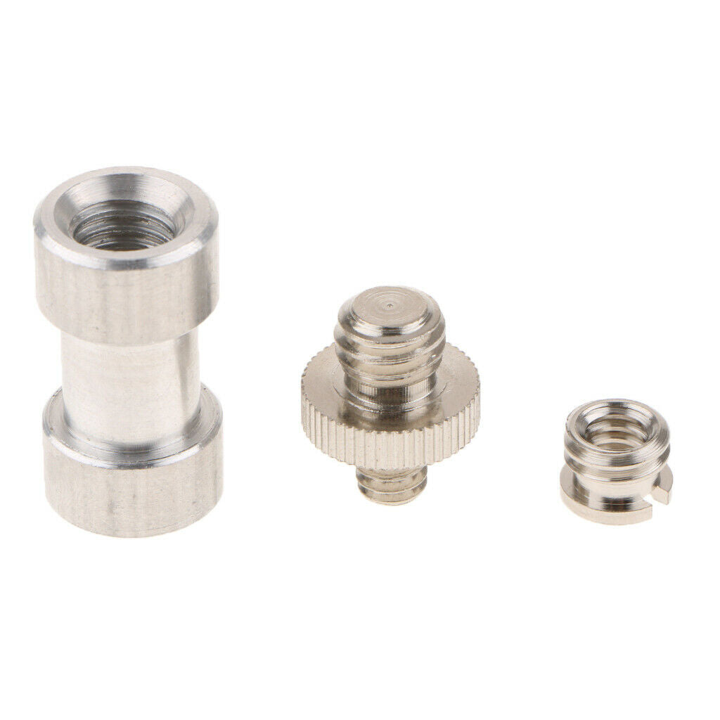1/4" 3/8" Screw Converter Adapter Set for Studio Light Stand Umbrella Holder