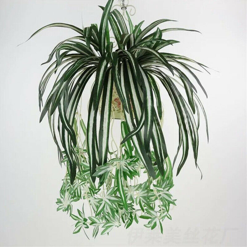 1Pc Chlorophytum Comosum Faux Greenery Hotel Decor Artificial Spider Plant