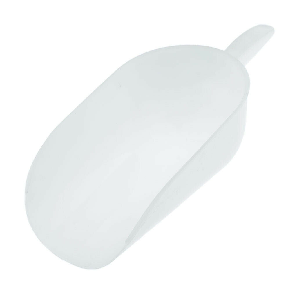 Pigeon Chicken Feeding Food  Scoop Hand Shovel for Bird Chicken Goose White