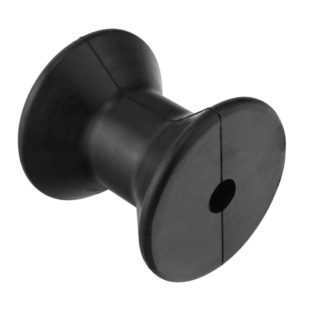 2 Pcs Bow Roller Assembly Black- Replacement Accessories for Boat Yacht Trailer