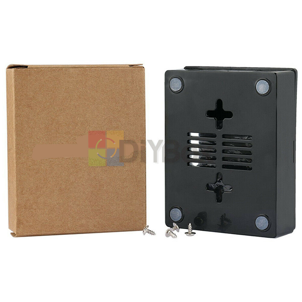 Black ABS Case Shell Enclosure Box w/ Screw For Arduino Mini/Micro USB UNO R3
