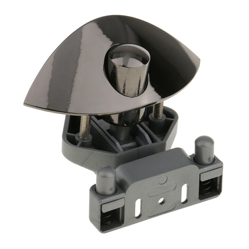 Push Catch Knob Cupboard Lock for Caravan Campervan Motorhome Cabinet Black