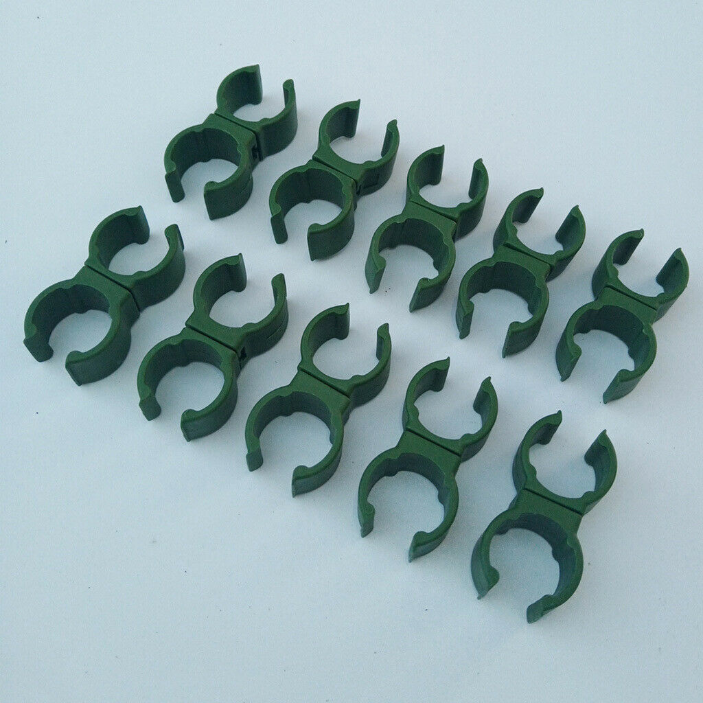20 Pieces Garden Plant Trellis Connector Clip Support Rotatable Adjustable