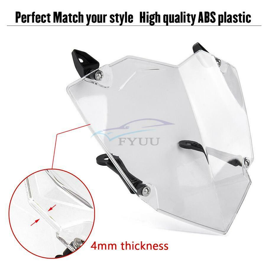 Motorcycle Transparent Headlight Shade For BMW R1200GS R1200 GS R1250GS LC 13-20