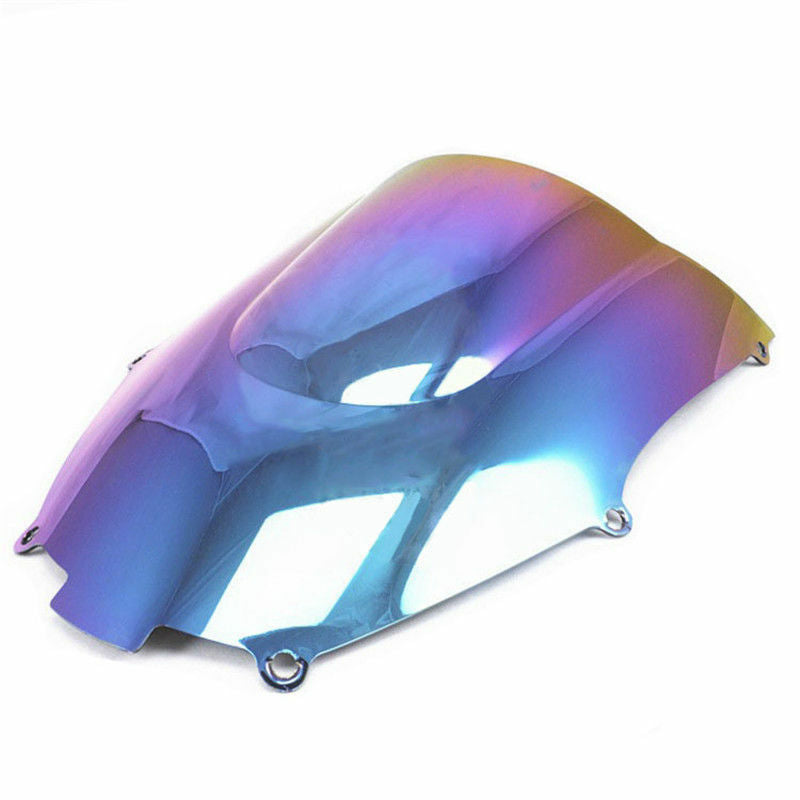 Dark Iridium Motor Double Bubble Windscreen for Kawasaki Ninja ZX9R ZX 9R 00-03