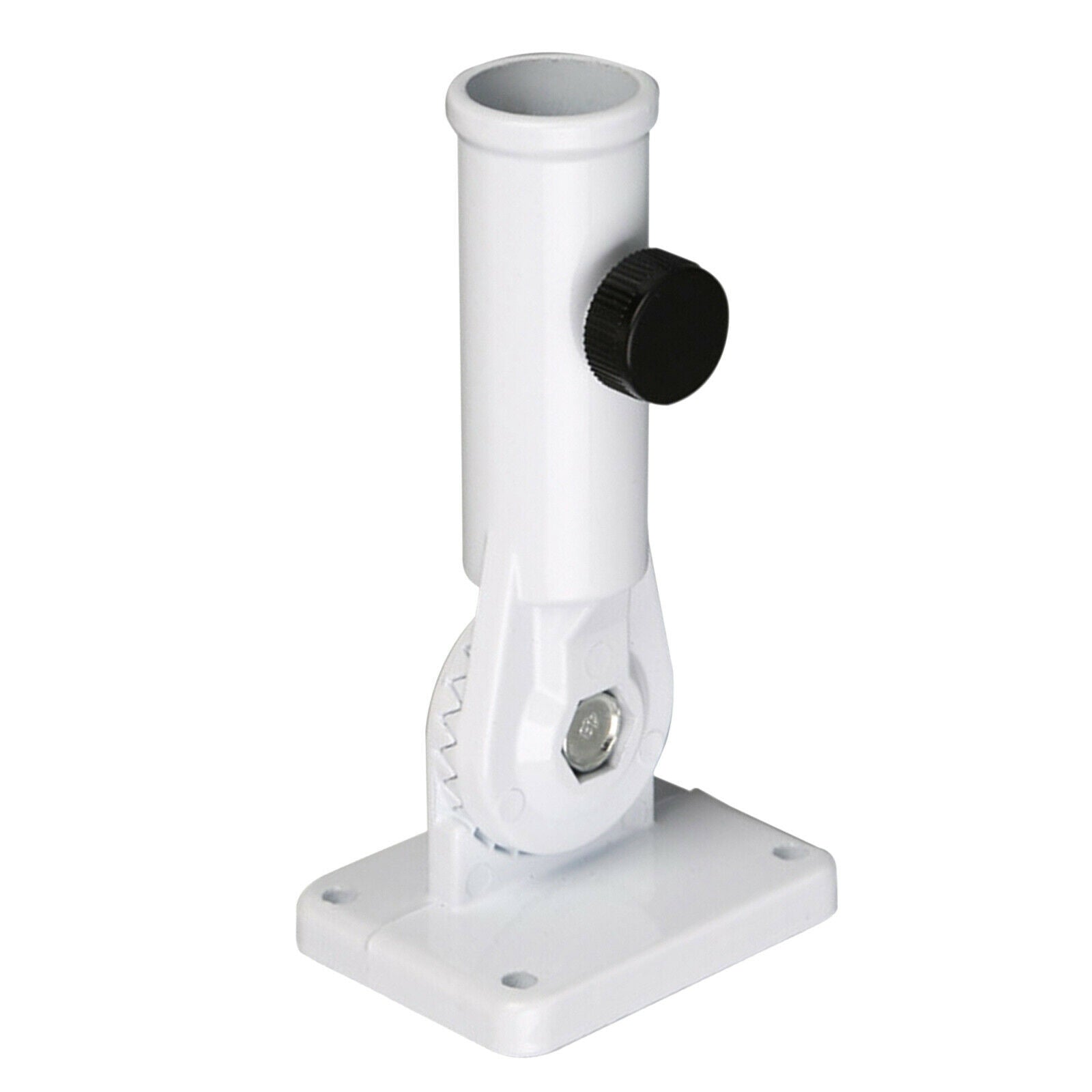Garden Flag Pole Holder Wall Mounts Base Flagpole Display Holder Outdoor