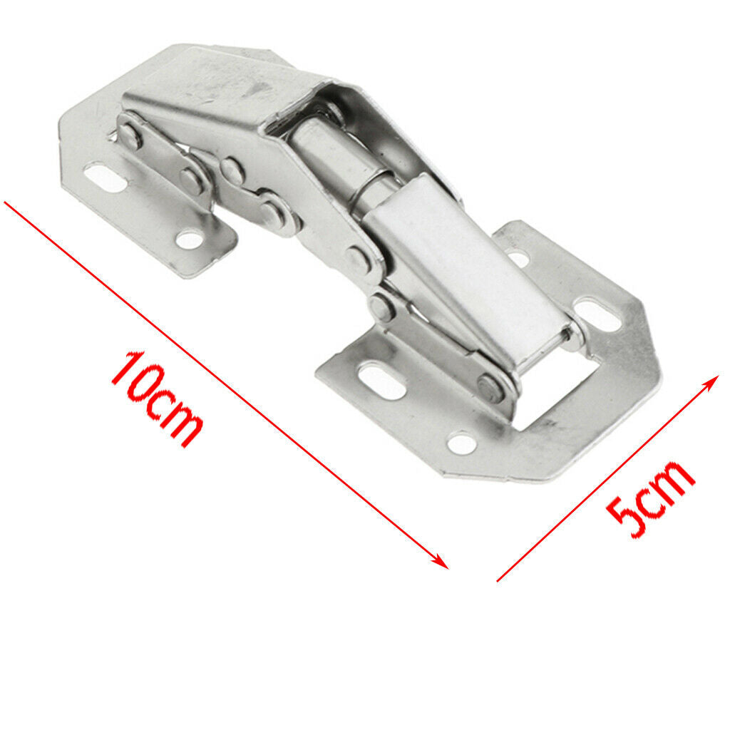 Stainless Steel Buffer Soft Close Cabinet Hinges Hardware Spring Hinges 4inch