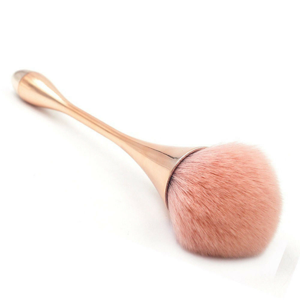 Make Up Large Soft Beauty Powder Big Blush Flame Brush Foundation Cosmetic Tool