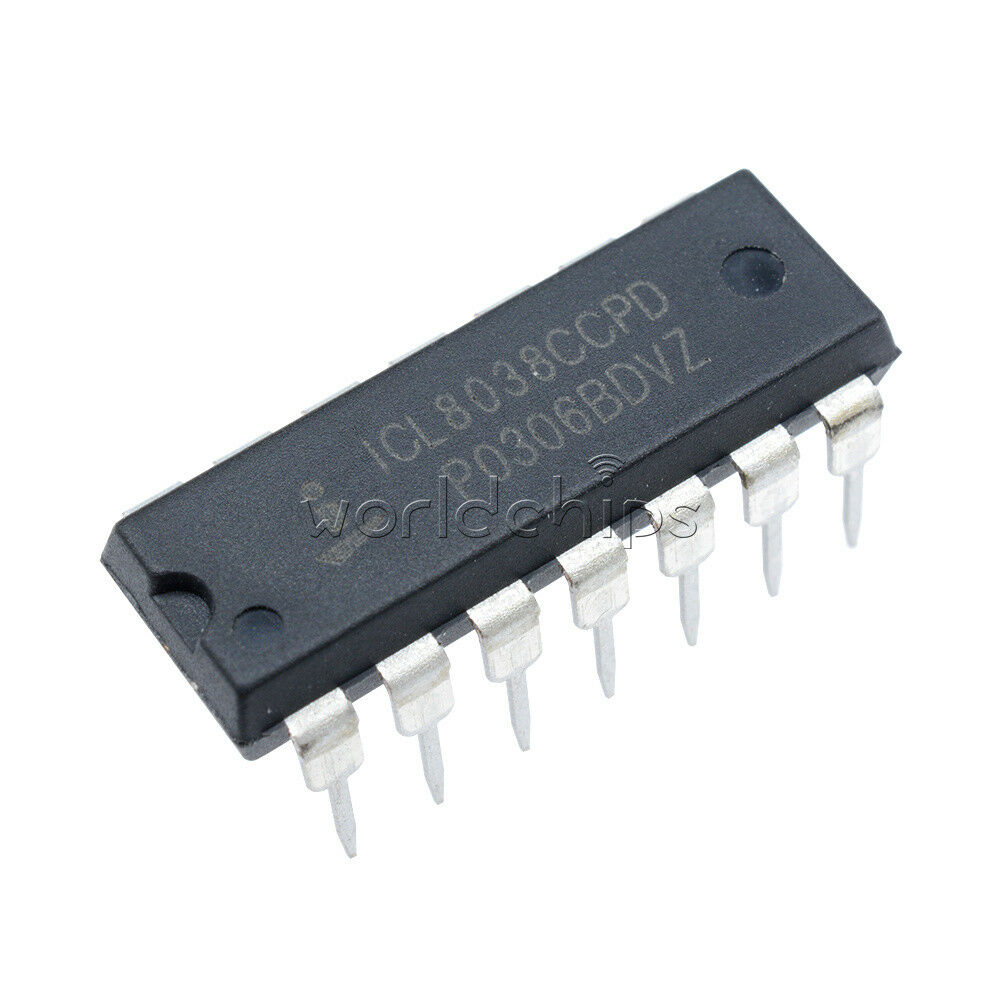 ICL8038 ICL8038CCPD INTERSIL IC OSCILL GEN/VOLT CONTROL 14 DIP Signal Generator