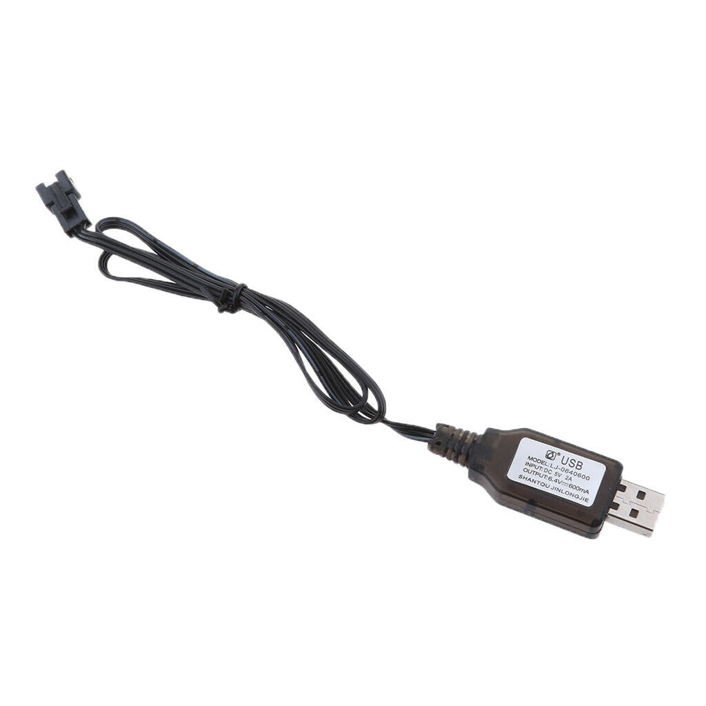 6.4V USB To  3-Pin Li-po Batteries Charge Cable For RC Drone Car Toys