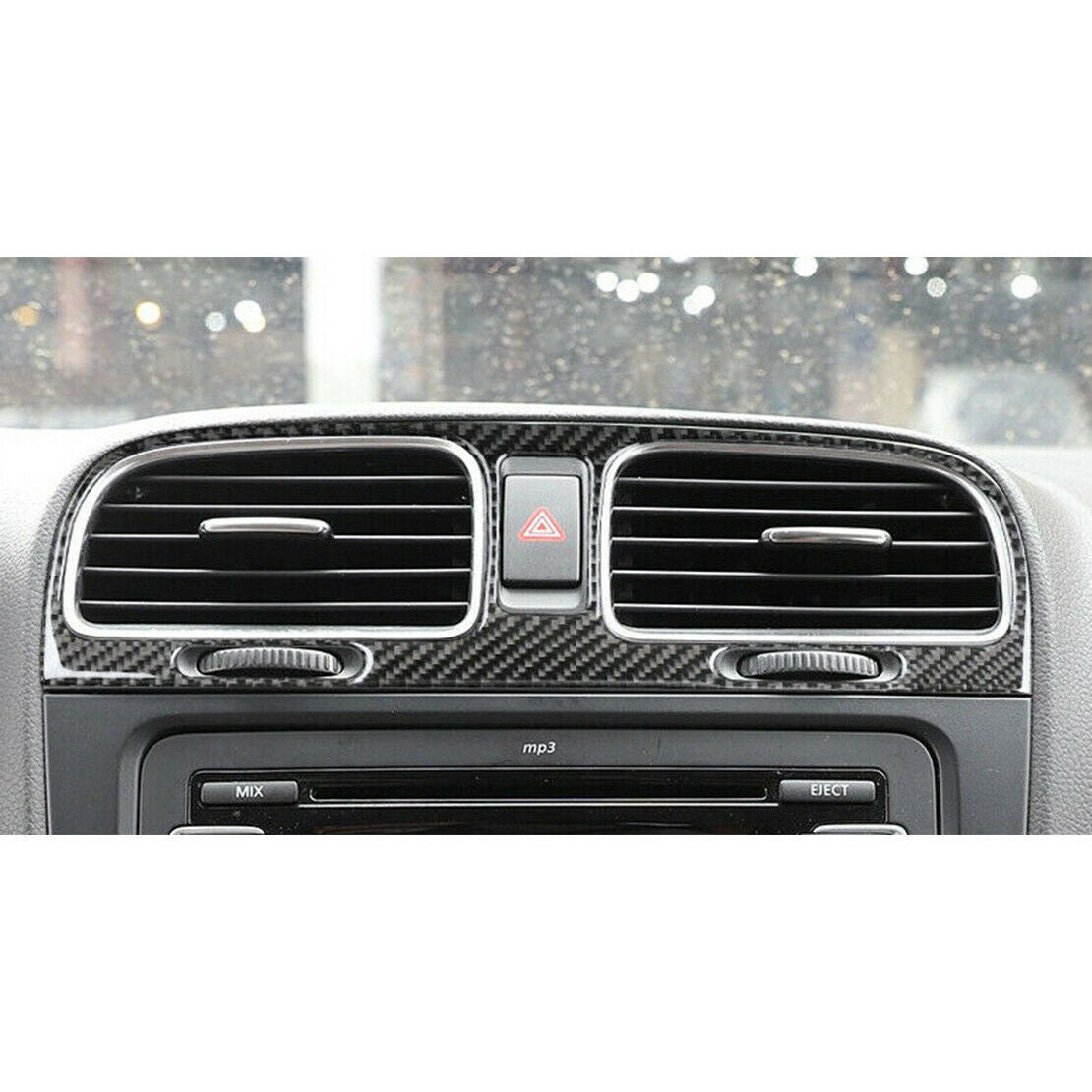 Dashboard Air Vent Outlet Cover Trim Frame fit for VW Golf 6 MK6 GTI 2008-2012