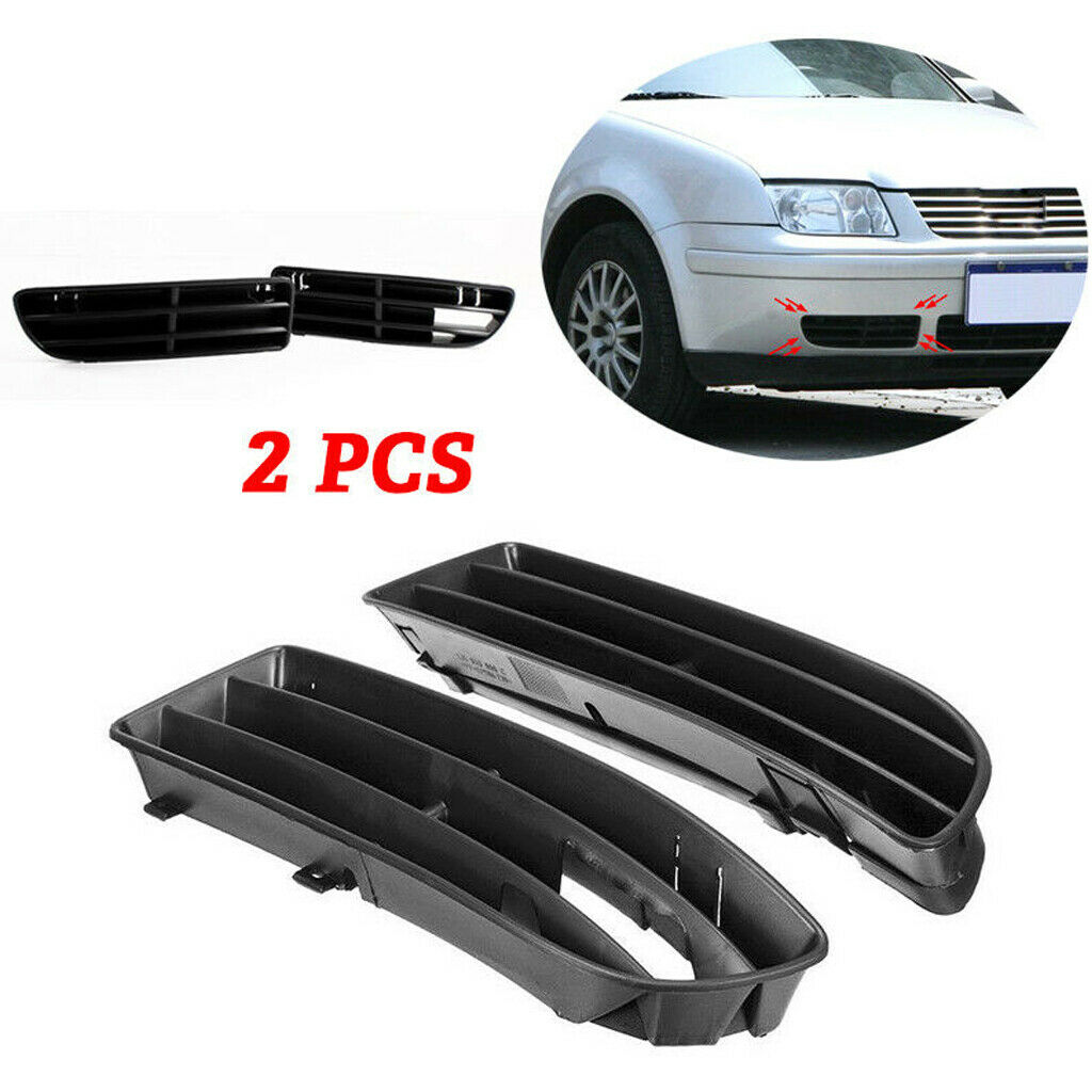 Front Right+Left Side Bumper Grille For  MK4    1J5853665B 1J5853666C