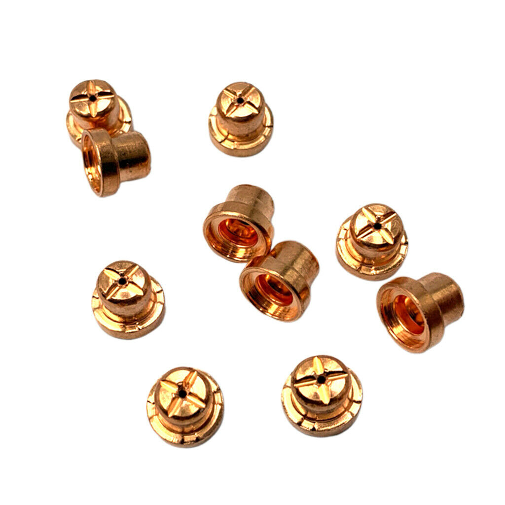 10 lot Air Plasma Cutting Torch Cutter Parts JG 50 Torch Kit JG-50 Nozzle,