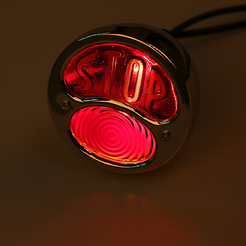 LED Integrated Taillight Brake Motorcycle Rear Stop Lamp Universal For Suzuki