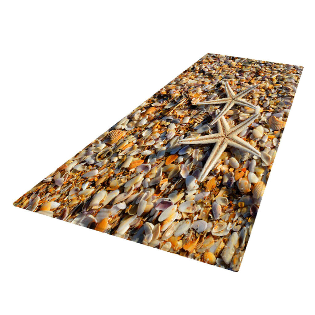 Floor Mat Bedroom Kids Room Area Carpet Baby Crawling Mat Sea Star 180x60cm