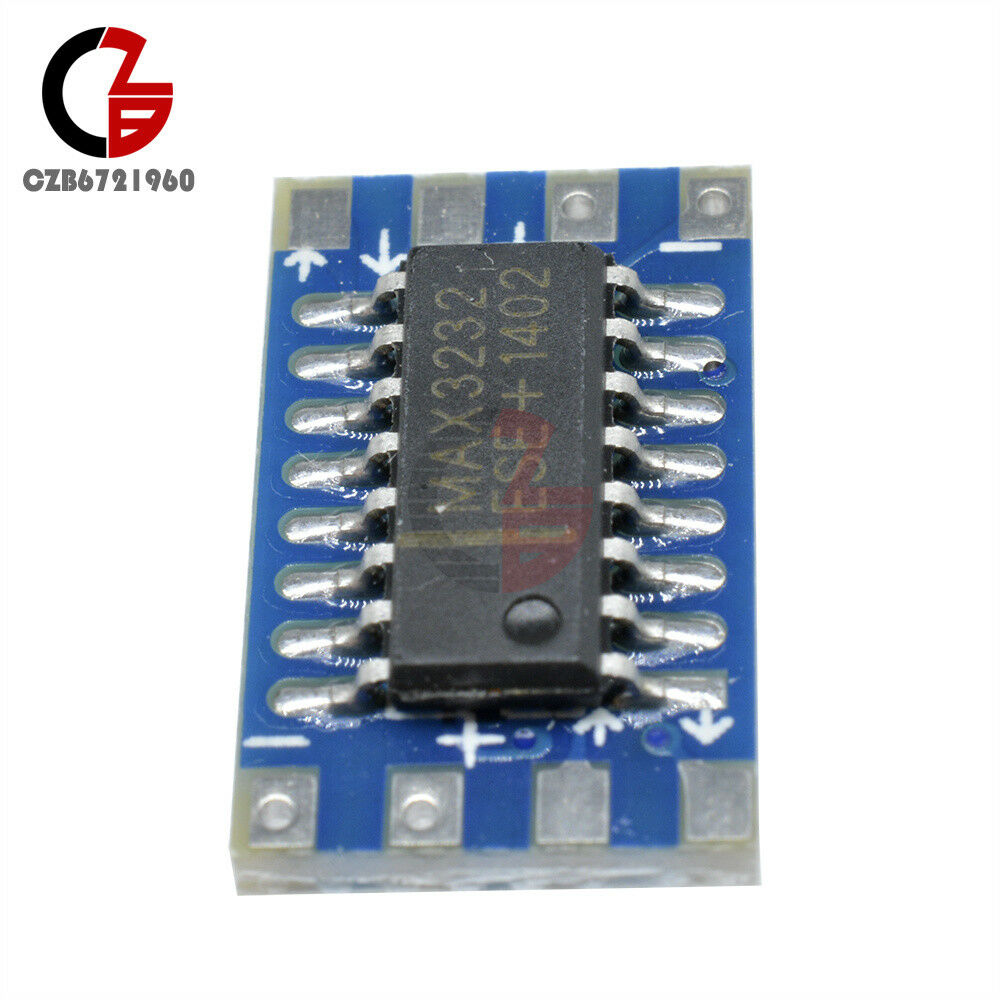 5PCS Mini RS232 To TTL MAX3232 Converter Adaptor Module Serial Port Board