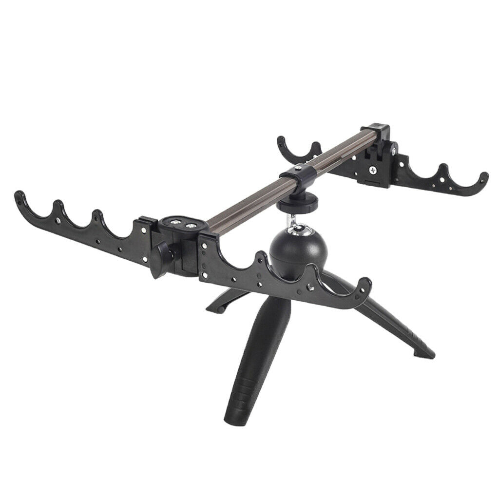 Foldable Fishing Rod Tripod Stand Rod Holder Gear Camera Holder Bracket