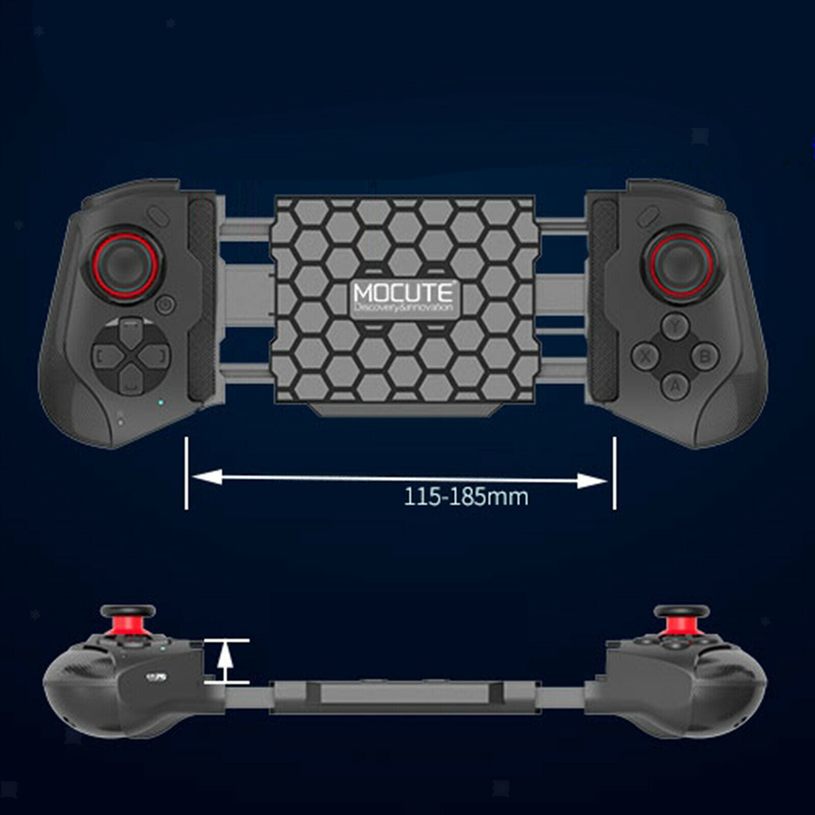 Stretchable Wireless Bluetooth Game Controller Support iOS 13.4 and Above