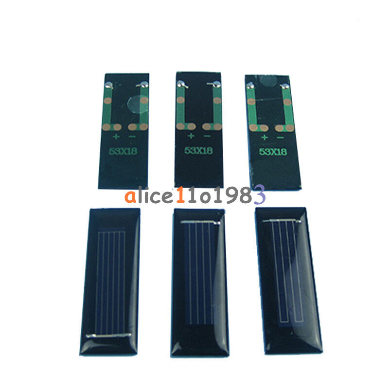 Mini Solar Panel 0.5V 100mA Solar Cells Photovoltaic Panels Battery Charger