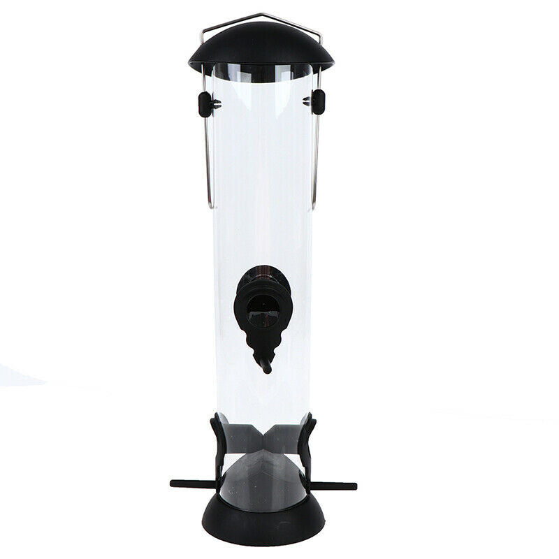 Ointo Garden Tube automatic Bird Feeder Premium Hard Plastic Outdoor with HaFCA