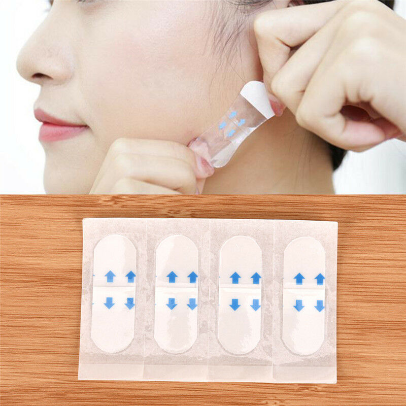 42X V shape face label lift up fast work maker chin adhesive tape face lift toBD