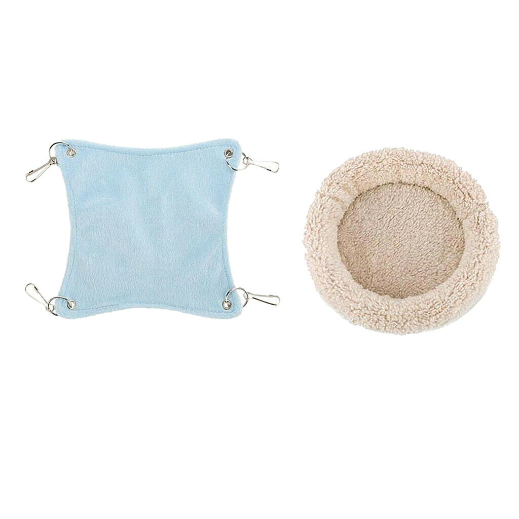 Cotton Hamster Mat Hanging Hammock Bed Pad For Small Animal Guinea Pig Rabbit