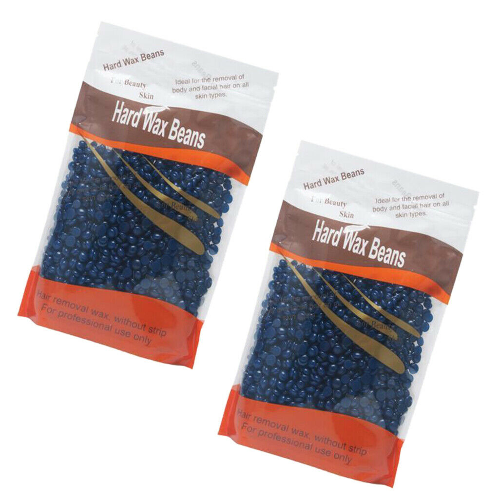 2x300g Depilation Heater Wax Wax Beads Wax Beans Epilator Stripping Depilage