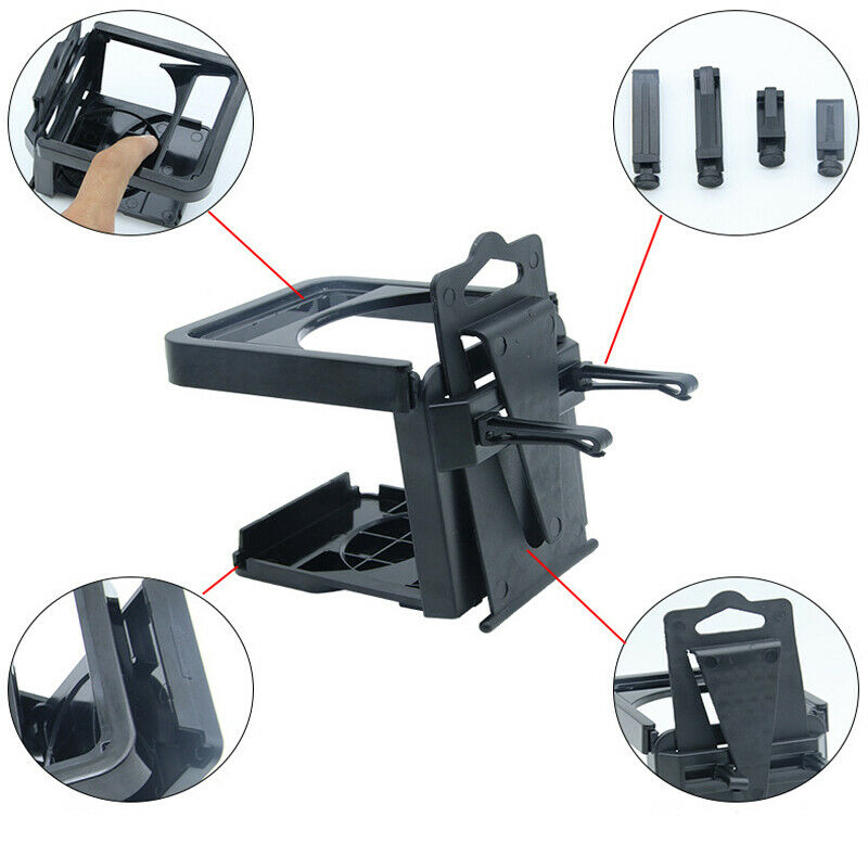 Mobile Phone Rack for Car Air Outlet Mounting Beverage Rack Foldable Cup Holder