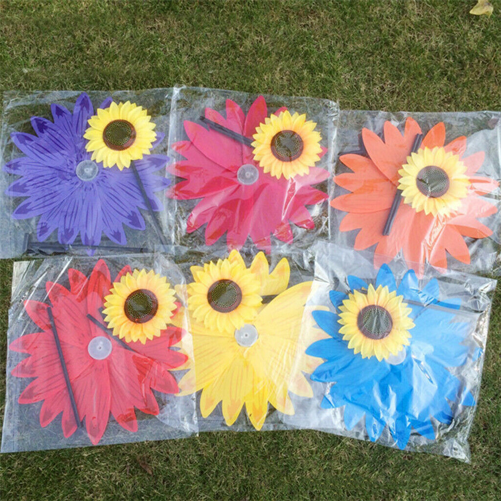 2pcs Creative Pinwheel Windmill Spinners Outside for Kids Whimsical Gifts