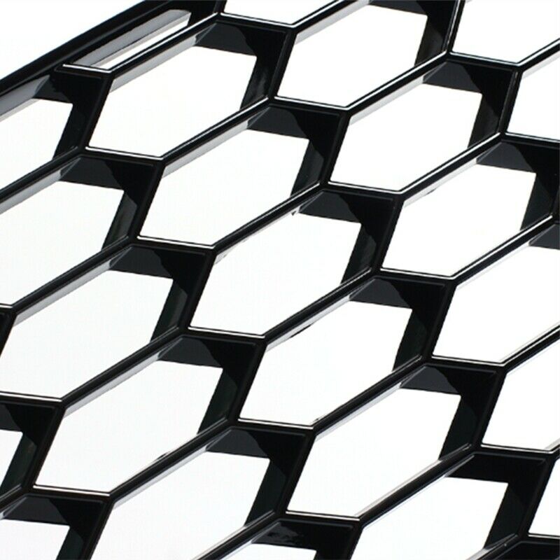 New Electroplated Perforation Chrome  Honeycomb Front Fog Light Lamp Cover GriD6