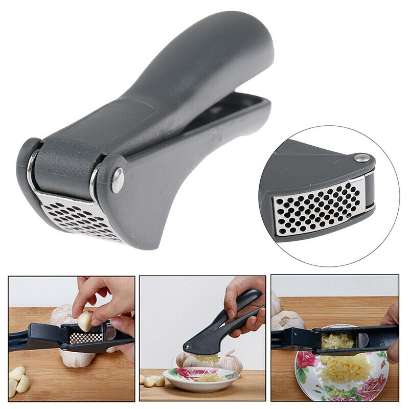 Kitchen Tool Garlic Press Micer Cutter Portable Long Handle Easy Clean DicedBDA