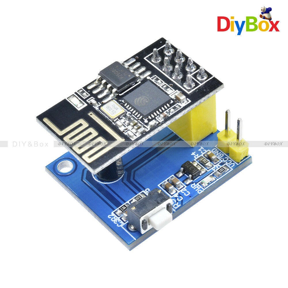 ESP8266 ESP-01S Wireless WIFI Module DS18B20 Temperature Sensor Adapter Board