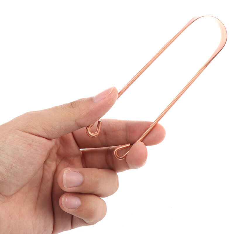 Tongue Scraper Cleaner Metal Cleaning Scraper for Men/Women Tongue Toothb.l8