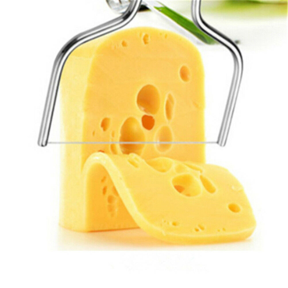 1pc Stainless Steel Cheese Wire Slicer Cheese Butter Cutter Cheese Cake K.l8