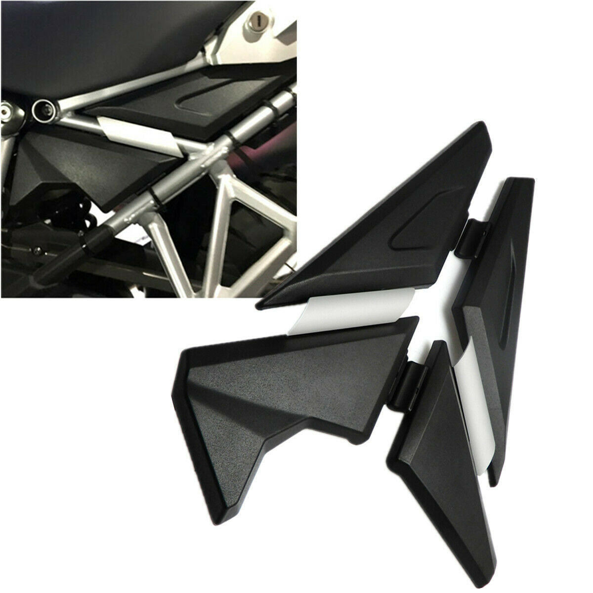 Left+Right Side Panel Protector Anti- rain and mud For BMW R 1200GS LC/ADV 14-17