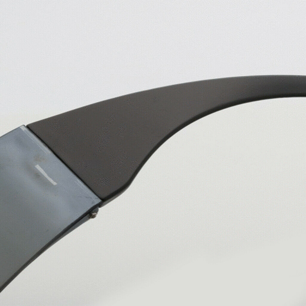 2 Pcs Futuristic Wrap Visor Sunglasses Robotic Narrow Shades Party Supplies