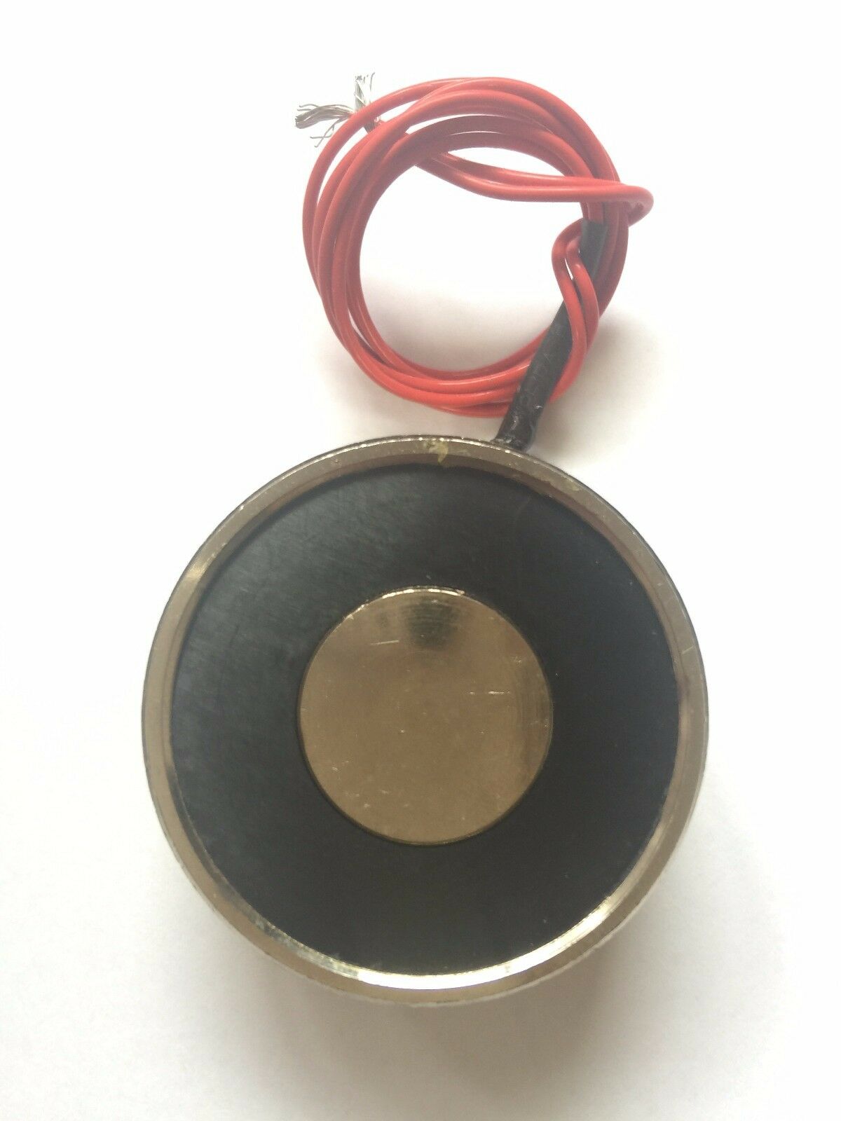 Metal 12V Electric Magnet Lift Lifting Electromagnet Solenoid Holding 55 LB 25kg