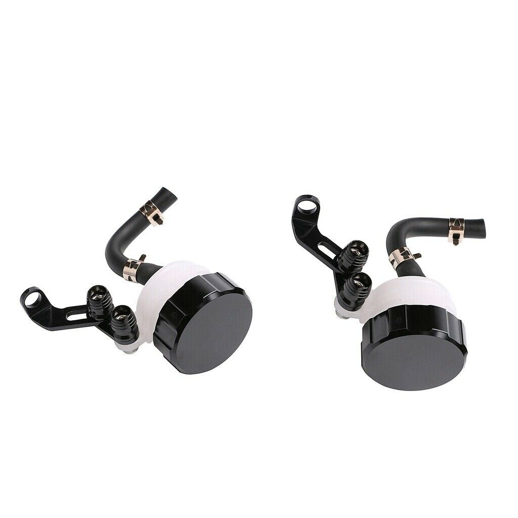 2 pieces Universal Motorcycle Brake Clutch Oil Cup Cylinder Fluid Reservoir